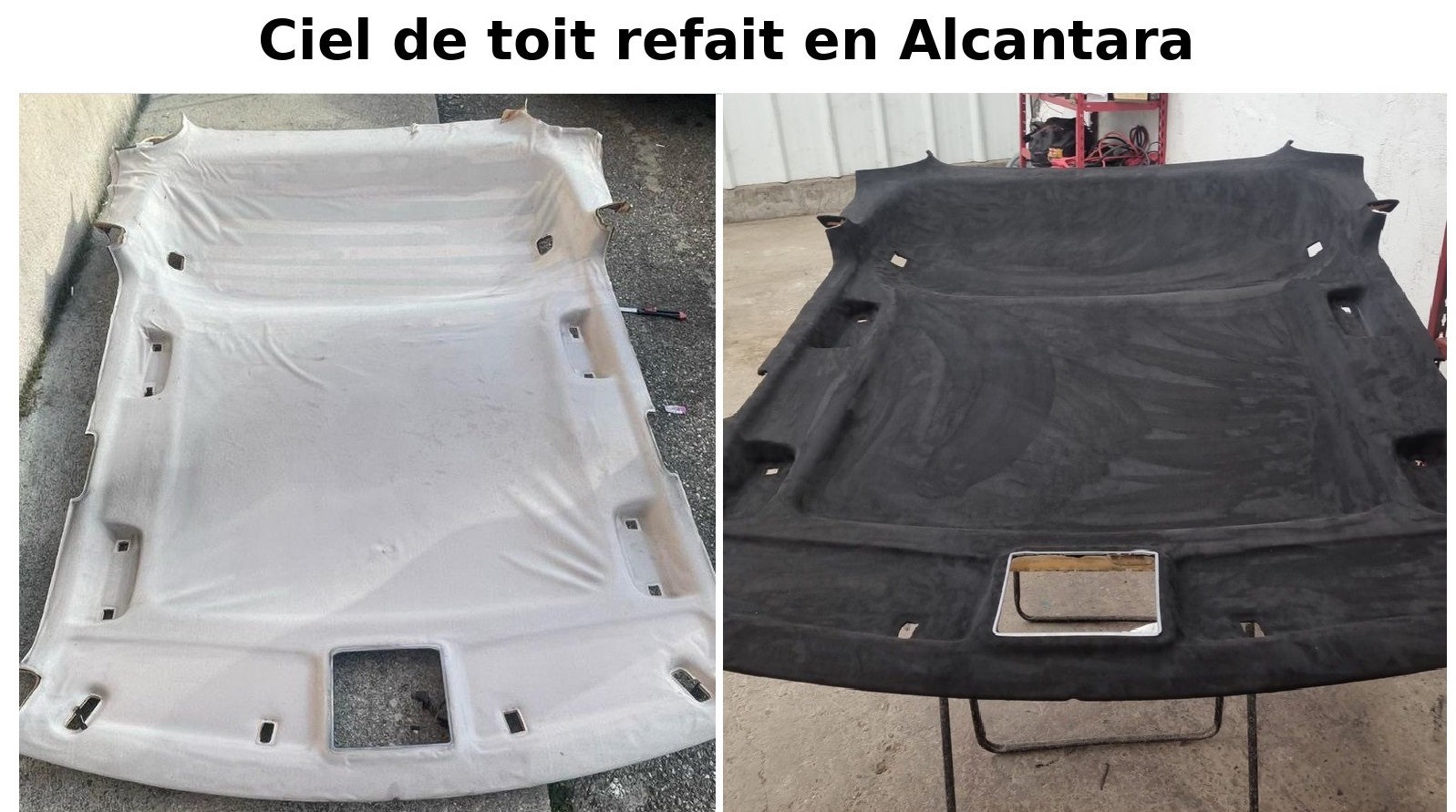 PPF protection complète carrosserie - Film protection haute qualité - Réparation ciel de toit décollé, Remplacement ciel de toit, ciel de toit affaissé